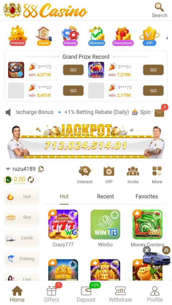 88casino Game