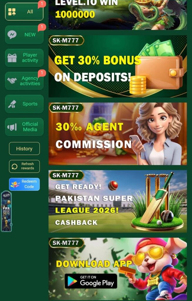 SK M777 Game